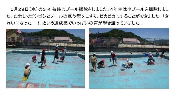 プール掃除