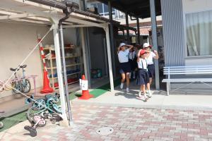 地震避難訓練①