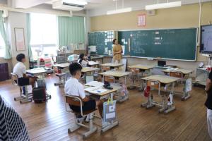 参観日④