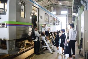 井原鉄道見学①