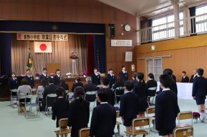 卒業式②