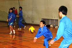 校内球技大会の様子