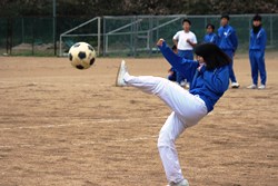 校内球技大会の様子