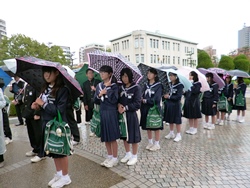 広島研修の様子