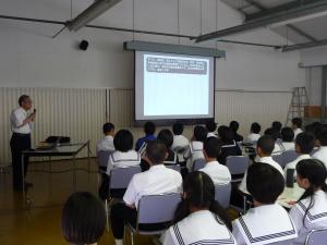 非行防止教室の様子