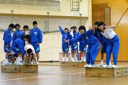 1年宿泊研修の様子