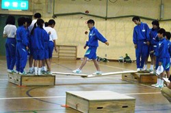 1年宿泊研修の様子