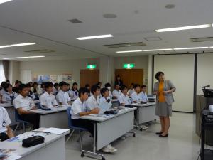 高校説明会の様子