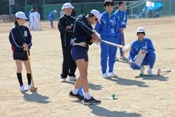 グランドゴルフ交流会の様子