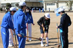 グランドゴルフ交流会の様子