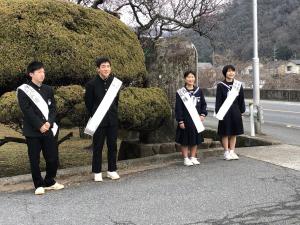 生徒会役員選挙の様子